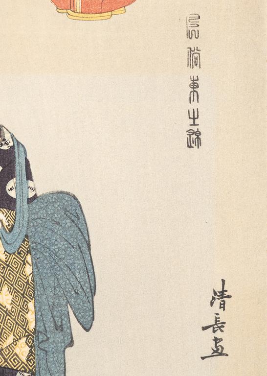 Six woodblock prints from a publication by "Tokyo Bijutsu Kankokai" (Tokyo Art Publishing Association" early 1900s.