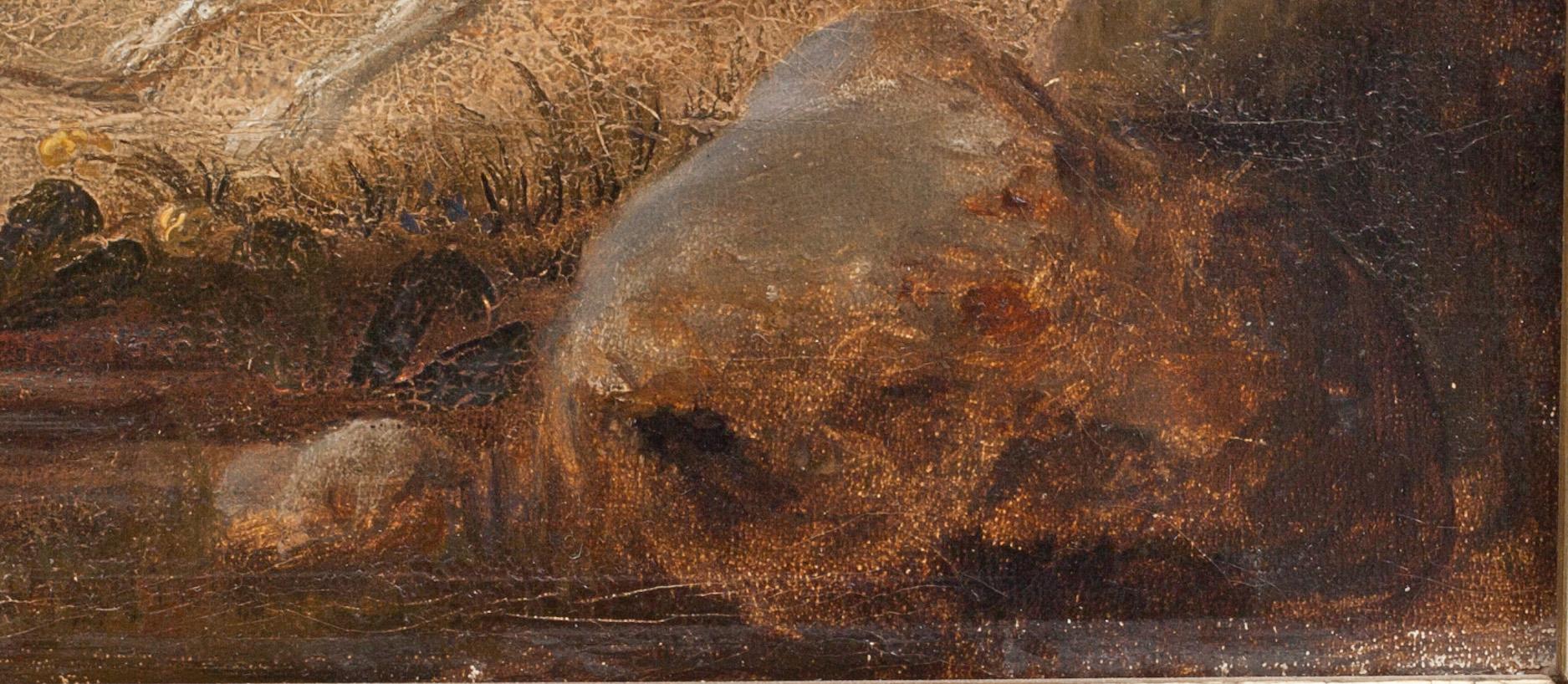 JOHN GEORG ARSENIUS, olja på duk, signerad och daterad 1851.