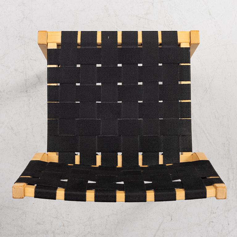 Alvar Aalto, six model 611 chairs, Artek, Finland.