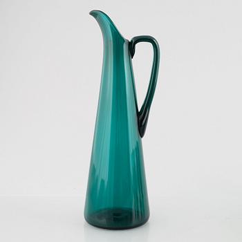 Nanny Still, a glass carafe with ten glasses, model T/335, Riihimäen Lasi Oy, in production 1950-1966.