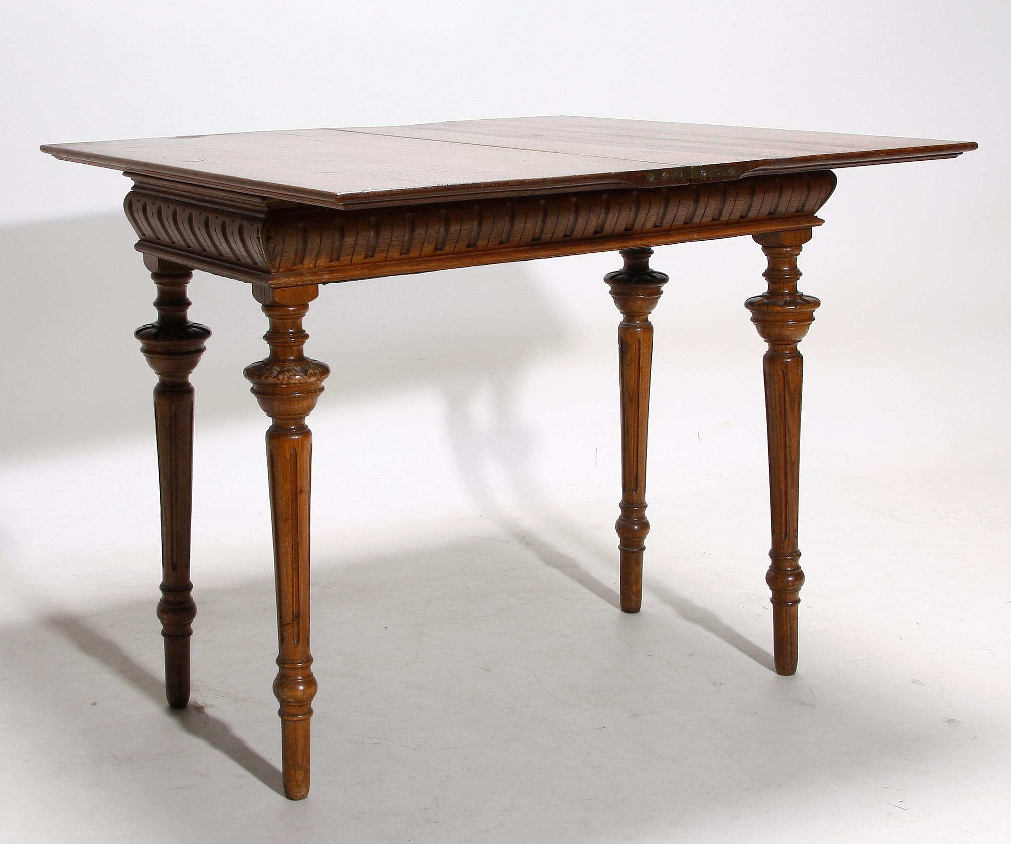 SPELBORD, nyrenässans, sekelskiftet 1900.