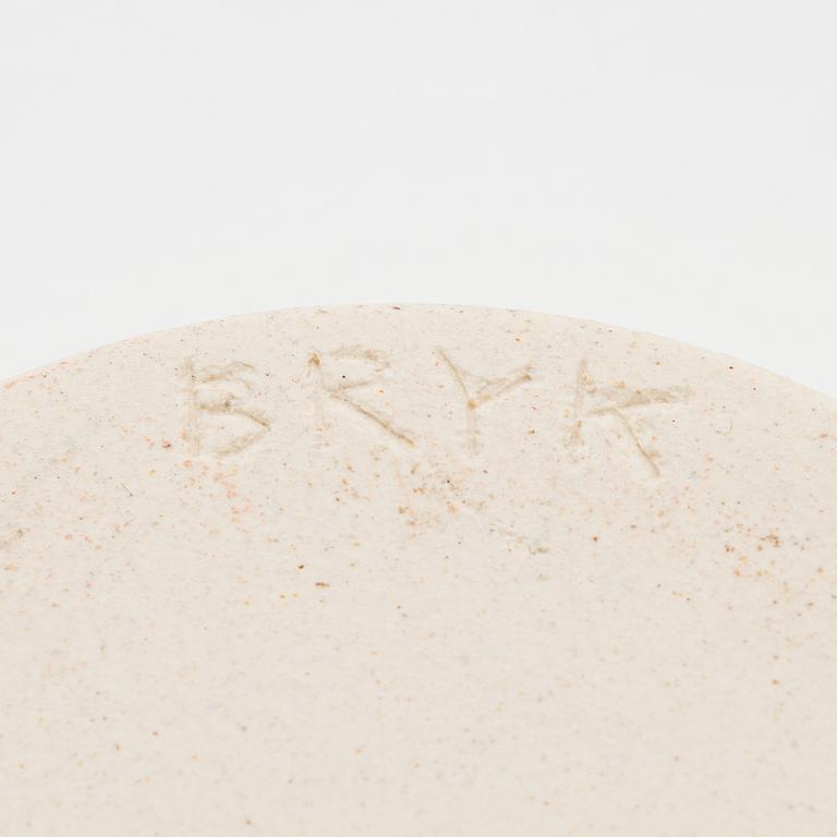 Rut Bryk, a stoneware bowl, signed BRYK.