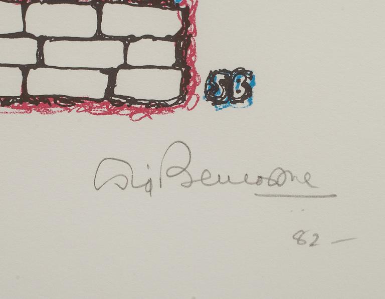 SIGVARD BERNADOTTE, 2 st färglitografier, signerade och numrerade 27/250 resp 28/250, daterade 82.