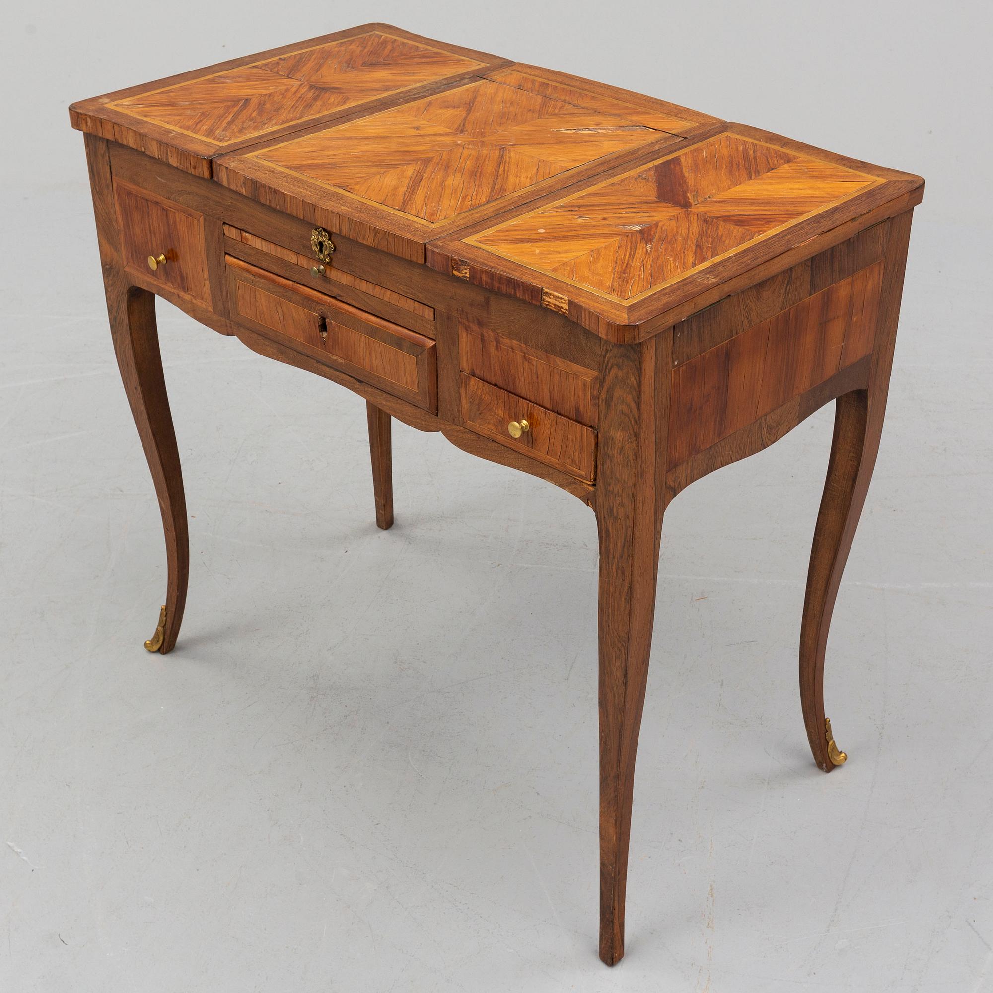 TOALETTBORD, 1700-tal.