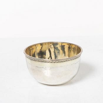 Tumlare samt medicinsked, silver, Sverige 1700-1800-tal.