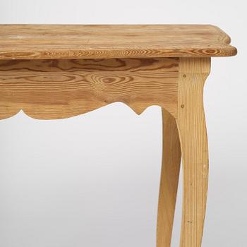 Väggbord, ett par, Sverige, 1700-talets andra hälft, Rokoko.