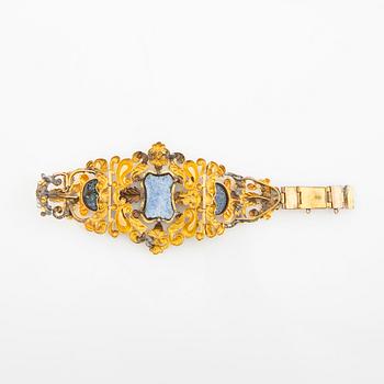 Bracelet, Neo-Rococo, mid-19th century.