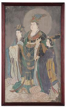 968. A Chinese painting by anonymous artist, late Qing dynasty/early 20th century.