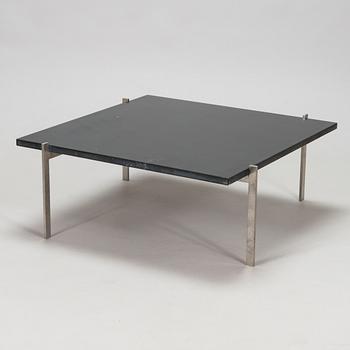 Poul Kjaerholm, a 'PK61' coffee table for Fritz Hansen, Denmark, probably 1980's.