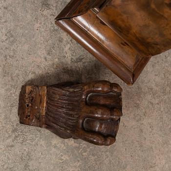 SEKRETÄR, barock, Tyskland, 1700-tal.