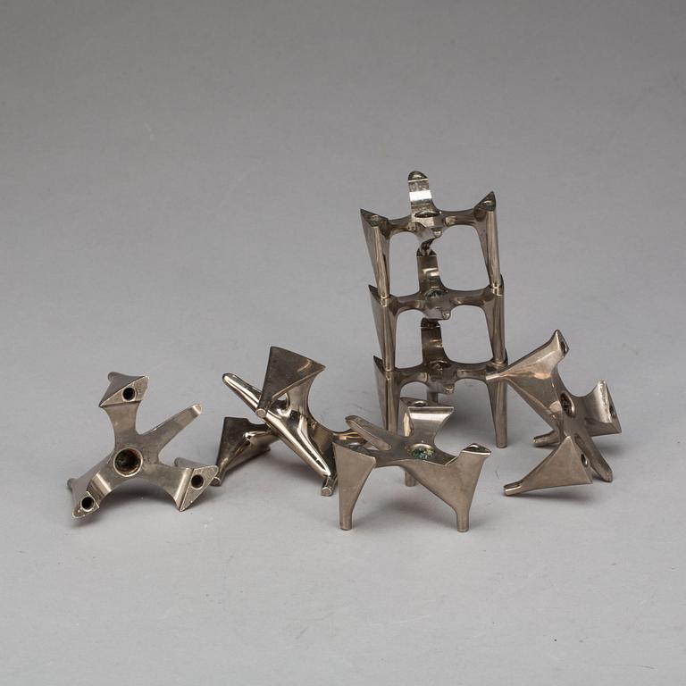 LJUSSTAKAR, 7 st, "Vogelflug", Hammonia Motard, Tyskland. 1900-tal.