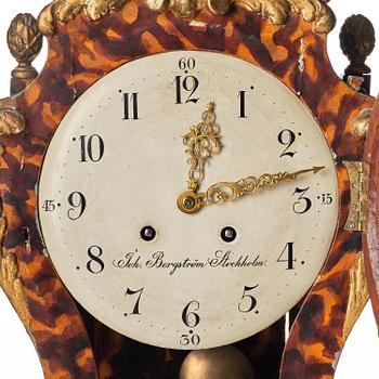 A Swedish rococo striking bracket clock by J. Bergström (f.l. in Stockholm ca 1775).