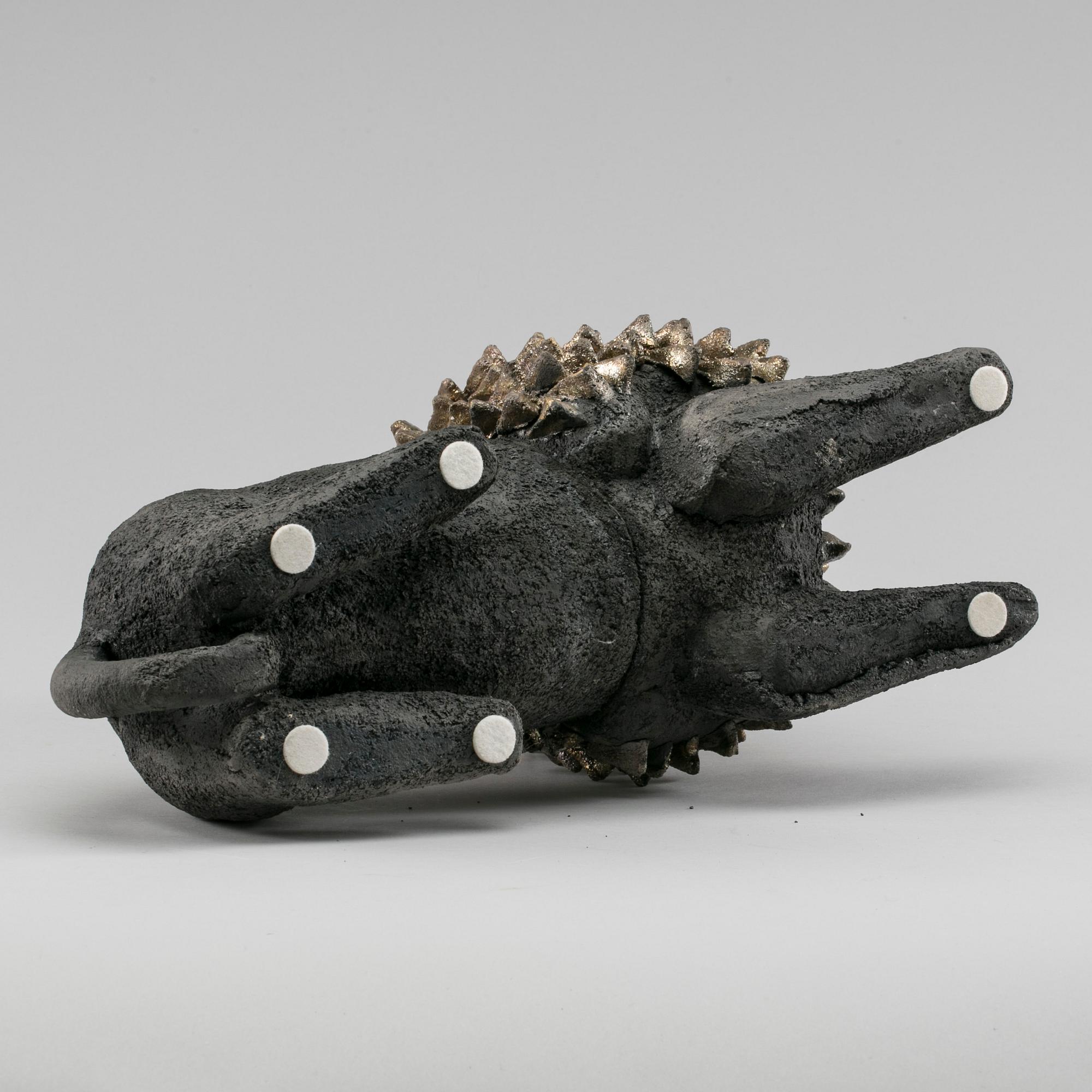 ROGER CAPRON, skulptur, keramik, signerad.