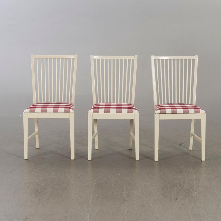 Six 1980's "Stockholm" Karin Mobring chairs for IKEA.