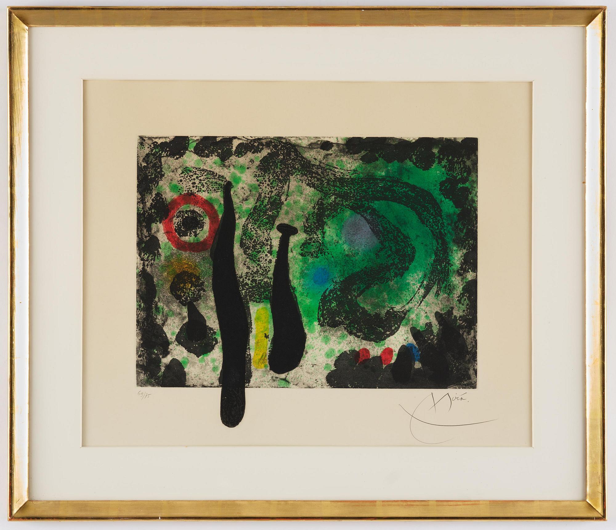 Joan Miró, "Le Jardin de Mousse".