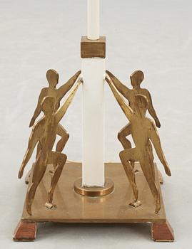 GOLVLAMPA, Sverige, 1940-tal. Signerad Birger O.
