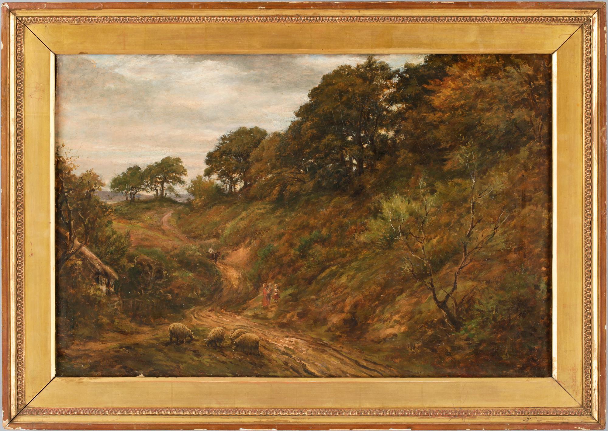 JOHN LINELL, efter, olja på duk, 1800-tal.