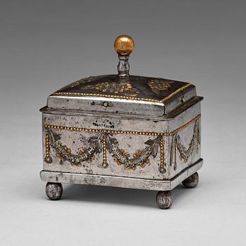 241. A Steel Sewing Box, Tula, probably early 19th century.