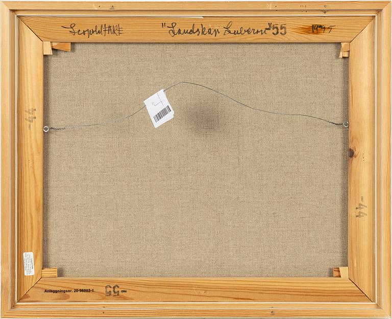 Leopold Fare,  "Landskap, Luberon".