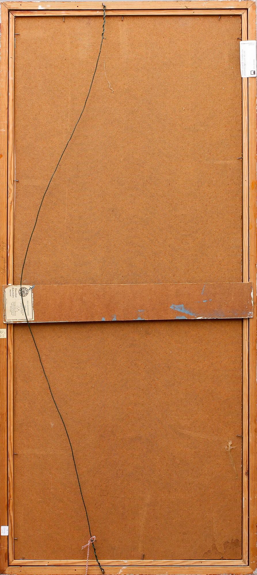 ESAIAS THORÉN, olja på pannå, sign o dat -68.