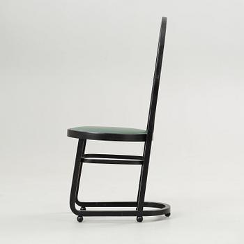 Two Carl Bergsten dining chairs, Gemla leksaksfabrik, Sweden ca 1906.