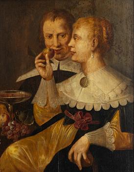 Dutch school, 16th/17th century, The Temptation.