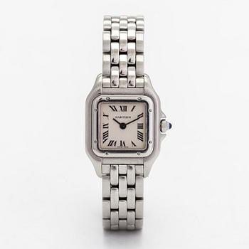 Cartier, Panthère, wristwatch, 22 x 22 (30) mm.