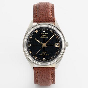 Longines, Ultra-Chron, "High-Beat Collection", wristwatch, 36.5 mm.
