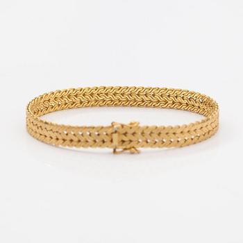Armband, 18K guld. Unoaerre, Italien.