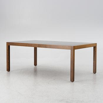 A coffee table with enamel table top by Bror Marklund, Sweden, 1970's.