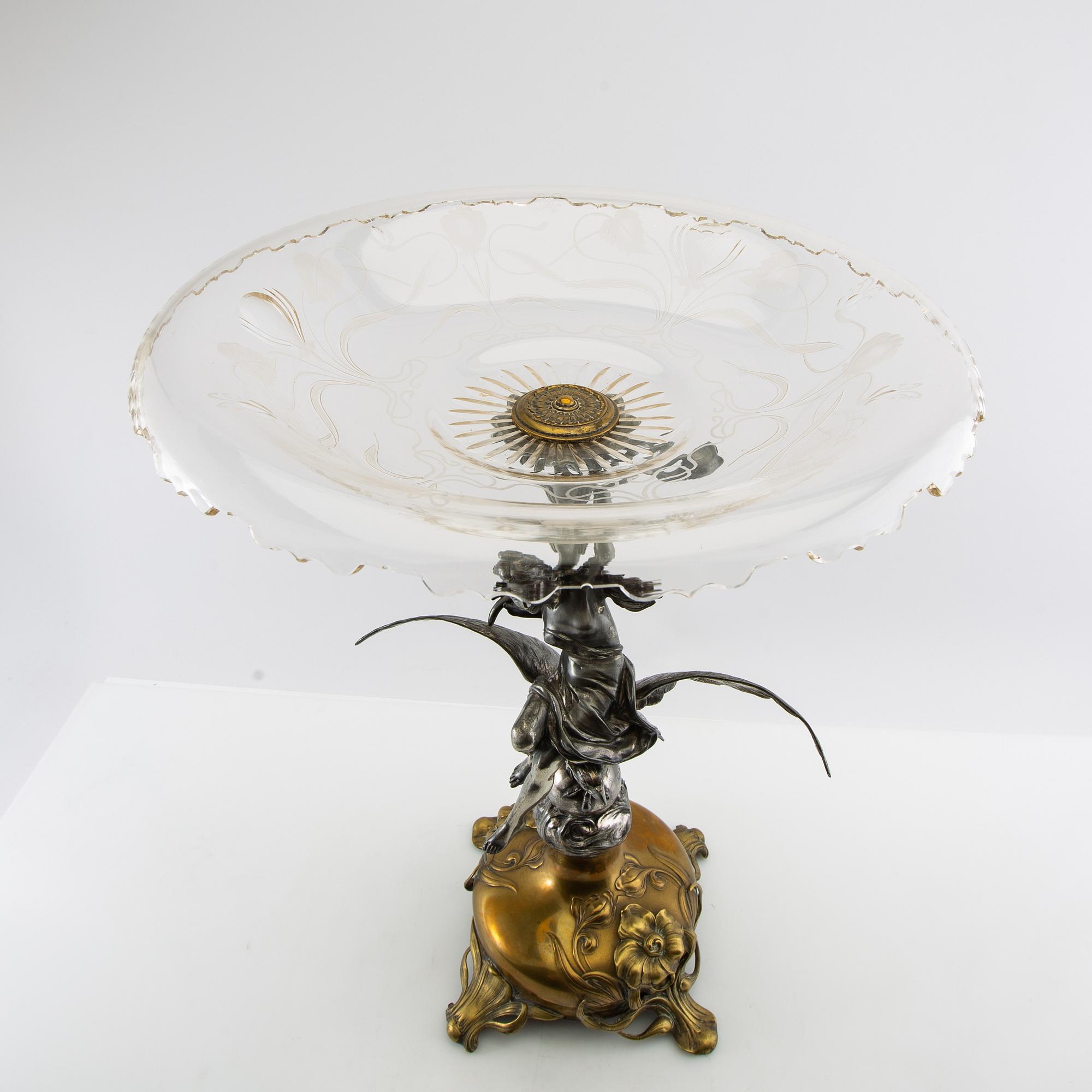 Essay bowl Art Nouveau early 20th century.