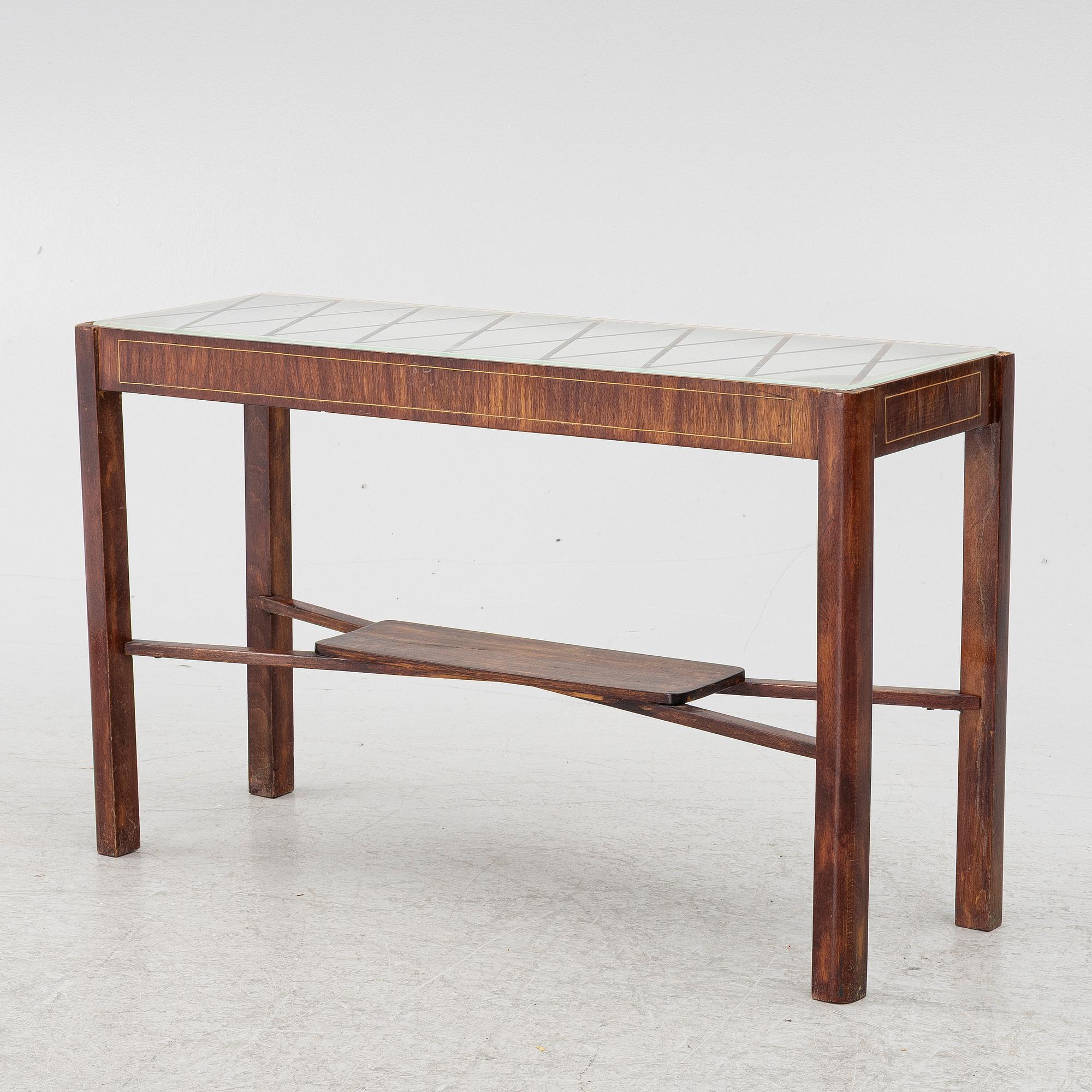Blombord, Scandinavian Modern, 1940-tal.