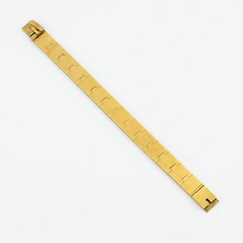 Wiwen Nilsson, a bracelet, 18K gold, Lund 1966.