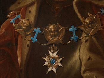 Olof Arenius, "Arvid Posse" (1689-1754) & makan "Hedvig Christina Stenbock" (1699-1759).