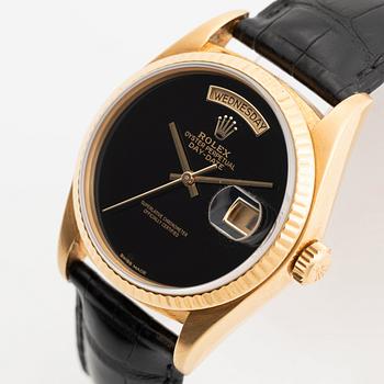 Rolex, Day-Date, "Onyx Dial", ca 1986.