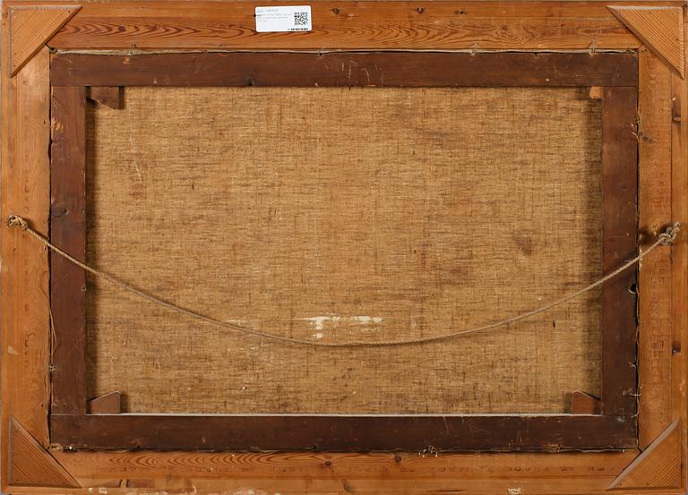 OKÄND KONSTNÄR, olja på duk, ej signerad, 1700-/1800-tal.
