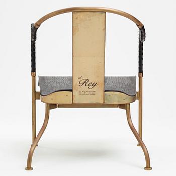 Mats Theselius, a pair of "el Rey" easy chairs by Källemo, Sweden, post 1999.