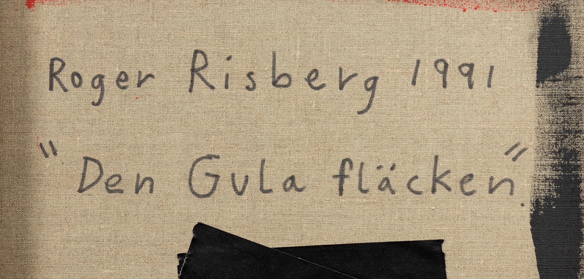 Roger Risberg, "Den gula fläcken".