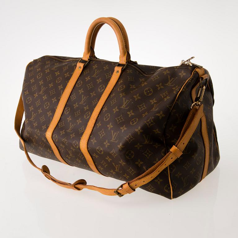 LOUIS VUITTON, "Keepall Bandouliere 55", LAUKKU.