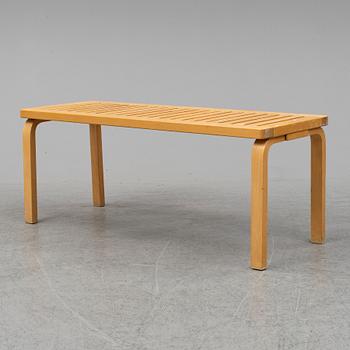 ALVAR AALTO, a birch bench model 153A, Artek, Finland.