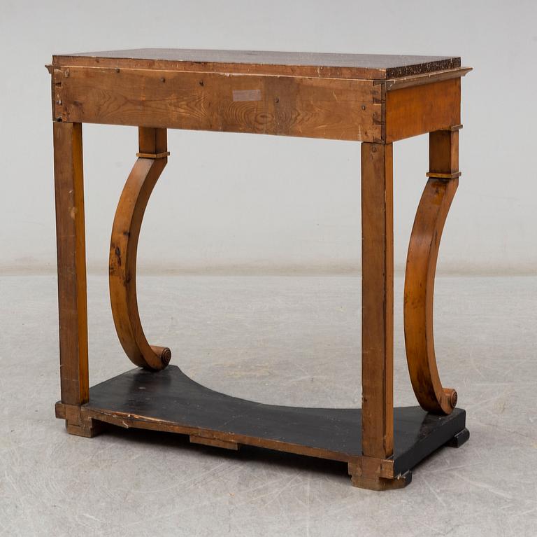 SPEGEL OCH KONSOLBORD svensk empire, Karl Johan, 1800-talets första hälft.