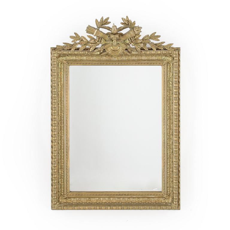 SPEGEL, Louis XVI-stil, omkring sekelskiftet 1900.