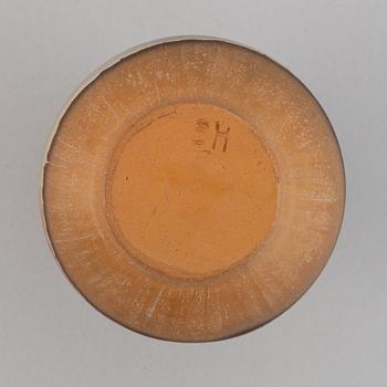 Sven Hofverberg, a set of five stoneware vases and four bowls, mid 20th Century.