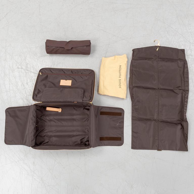 Louis Vuitton, a monogram canvas 'Pegase 55' suitcase, 2009.