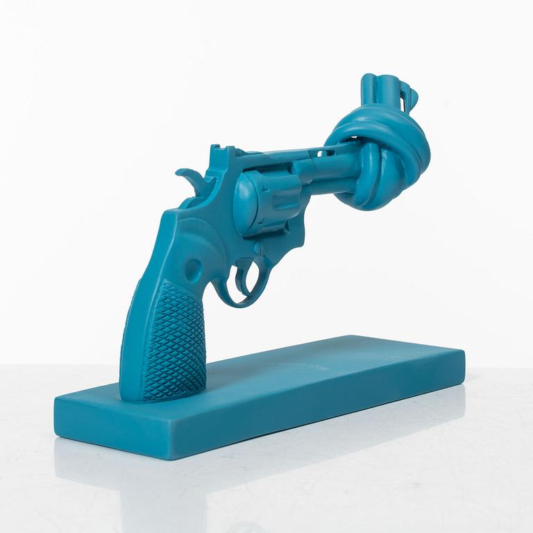 Non-Violence Art Project, "Non-Violence Twilight Blue".