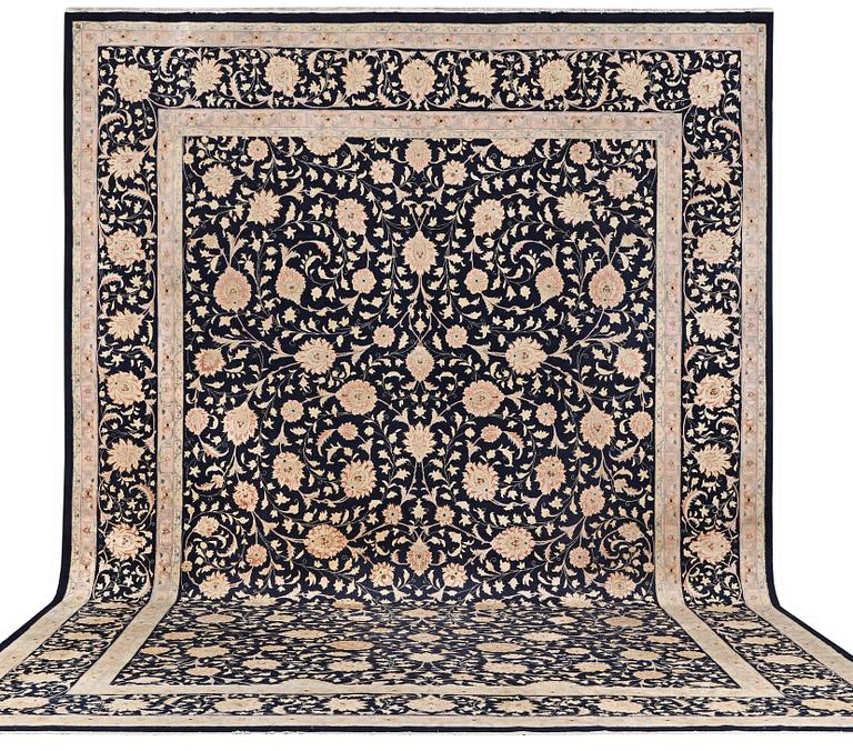 A carpet, Mashad, c. 548 x 383 cm.