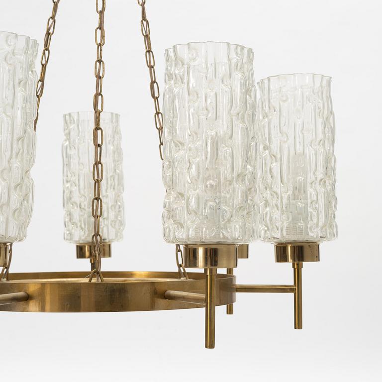 A pair of ceiling lamps, 1950's/60's.