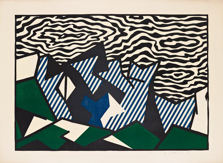 Roy Lichtenstein, "Morton A. Mort".