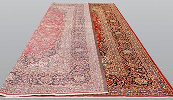 Matta, Keshan Signerad, ca 425 x 304 cm.