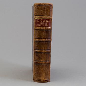 A book by Nils Gylling Petersson, about Karl XII, Stockholm 1745.